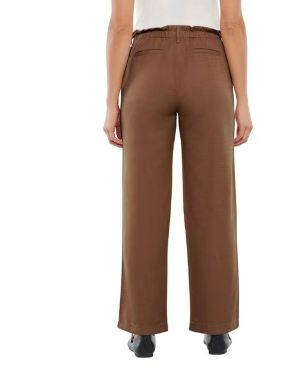 GAP Easy Twill Brown Straight-Leg Pants - Picture 2 of 11